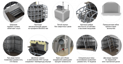 Погреб Rostok 8000 СТАНДАРТ в Ижевске